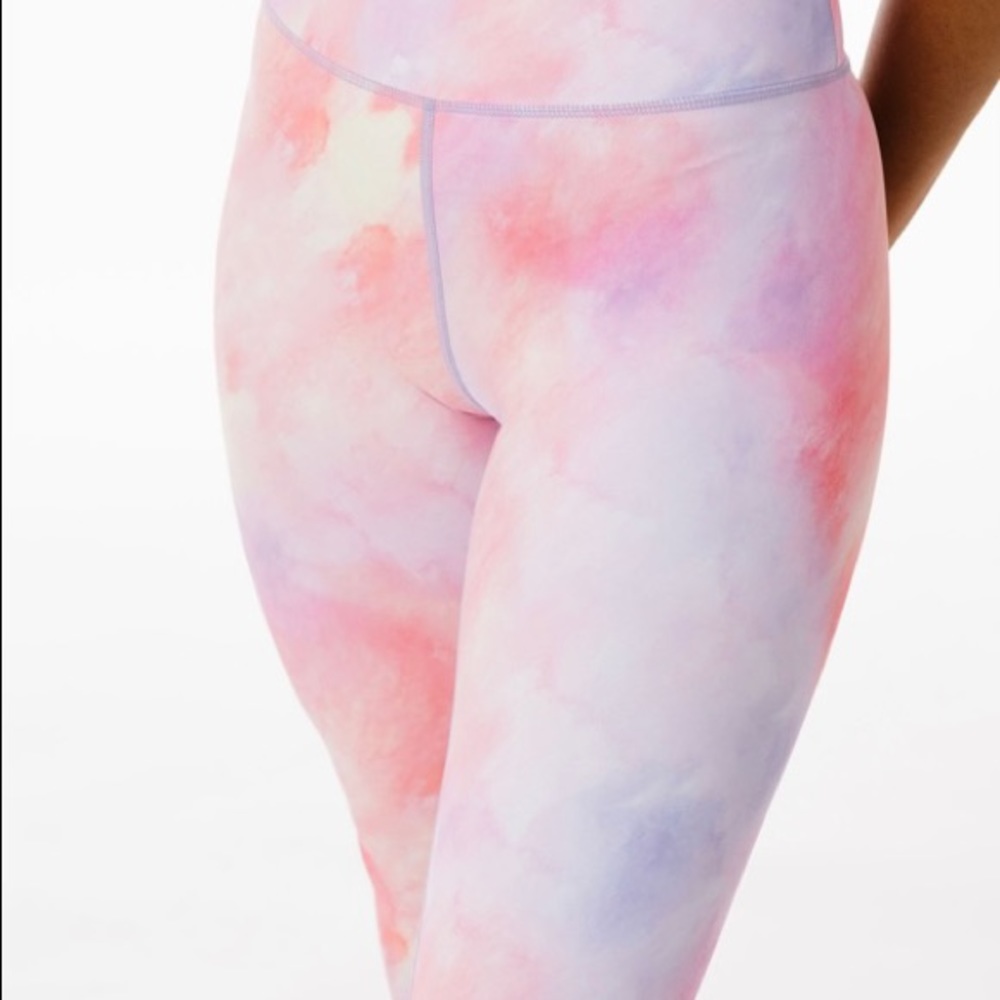 ZYIA Sorbet Sunset Light n Tight Hi-Rise Legging 28" EUC size 4